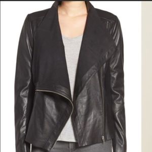 Trouve leather motorcycle jacket